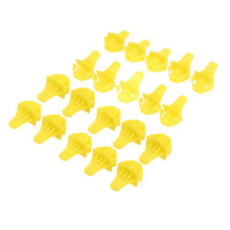 20PCS Auto Fastener Car Styling Bumper Moulding Clips 91578-T0A-003 Fits for Honda