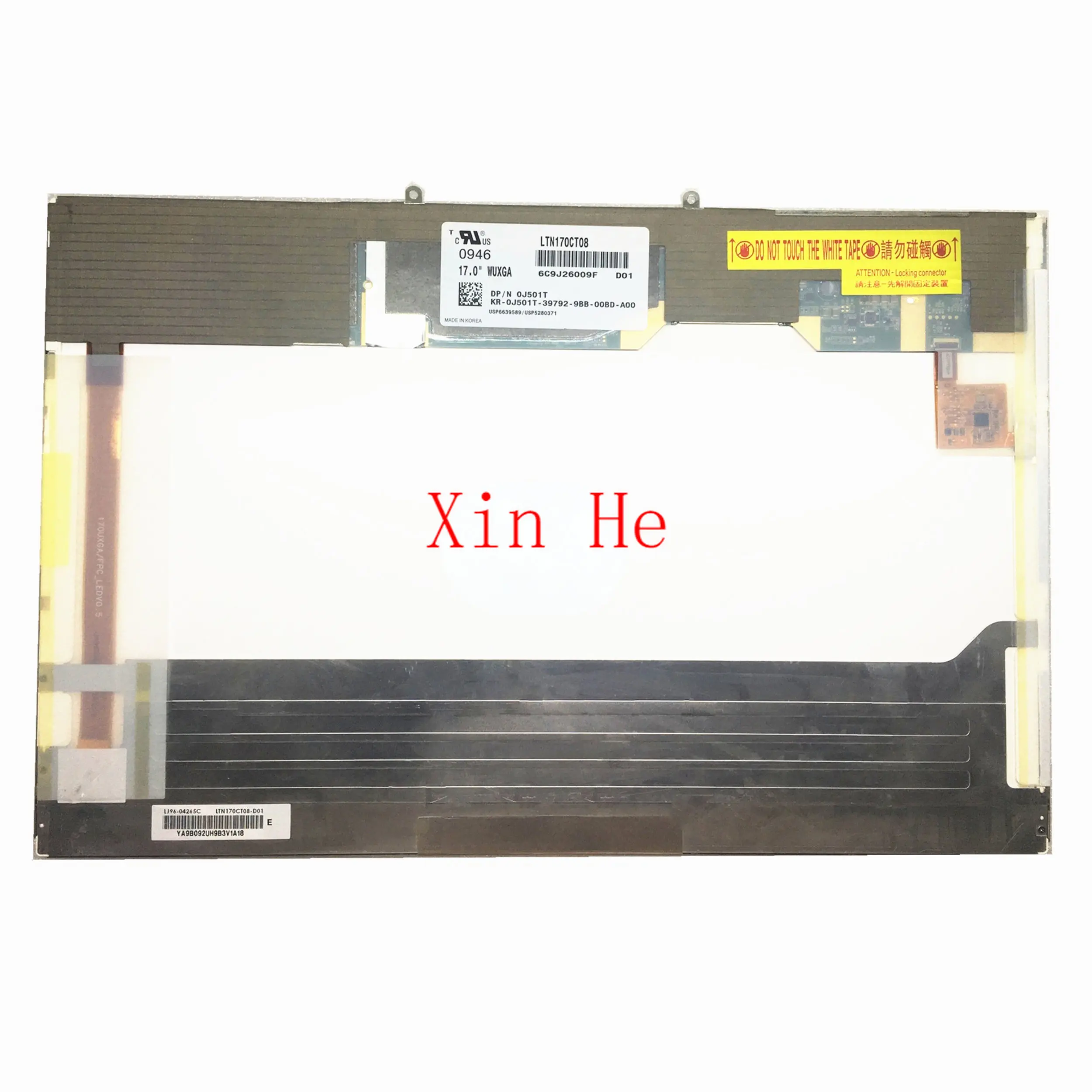 

LTN170CT08 LTN170CT08-D01 fit for DELL Laptop Lcd Screen Panel 1920*1200 LVDS 40pins