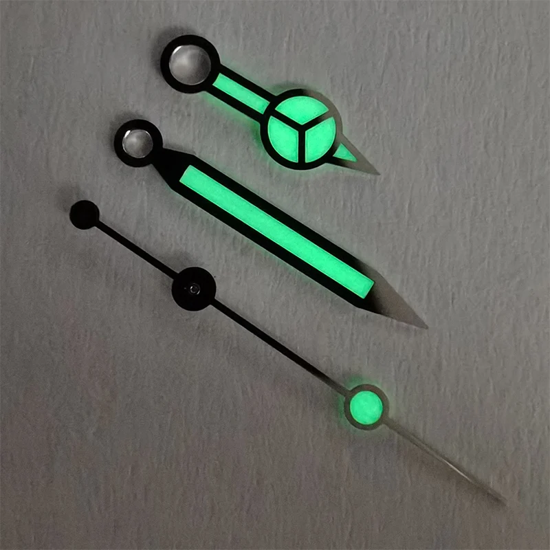 يد ساعة مضيئة باللون الأخضر لحركة SUB 16610LV العتيقة مقاس 40 مم 3135