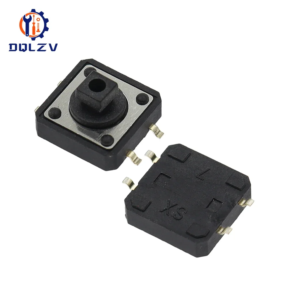 12X12X7.3MM Tactile Switches Brown Square Push Button Tact Switch 12*12*7.3mm Micro Switch