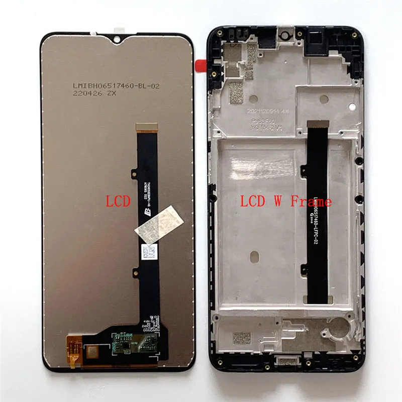 6.52\'\' Original For ZTE Blade A51 LCD Screen Display Touch Screen Digitizer For ZTE Blade A71 A7030 2021 LCD Display Frame