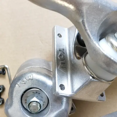 Äkta YOW land surf skateboard trucks longboardfästen med hjul och lager tillsammans med skål, god kvalitetsnivå 8 best sales elektrisk longboard - №4