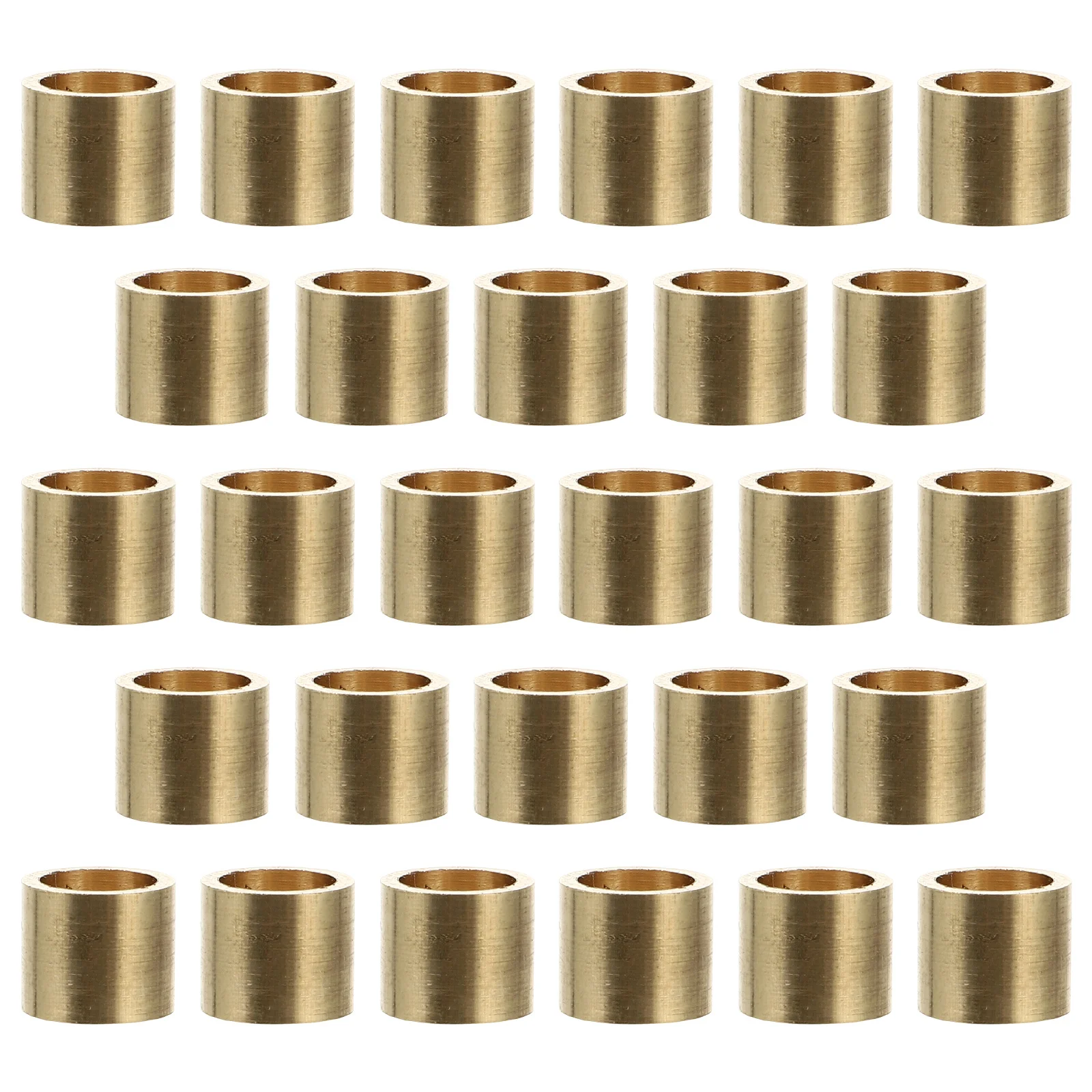20 قطعة من حلقات النحاس الممتازة لعصا البلياردو، مقاومة عالية للتآكل، مناسبة لعصي البلياردو والسنوكر، سهلة التخزين