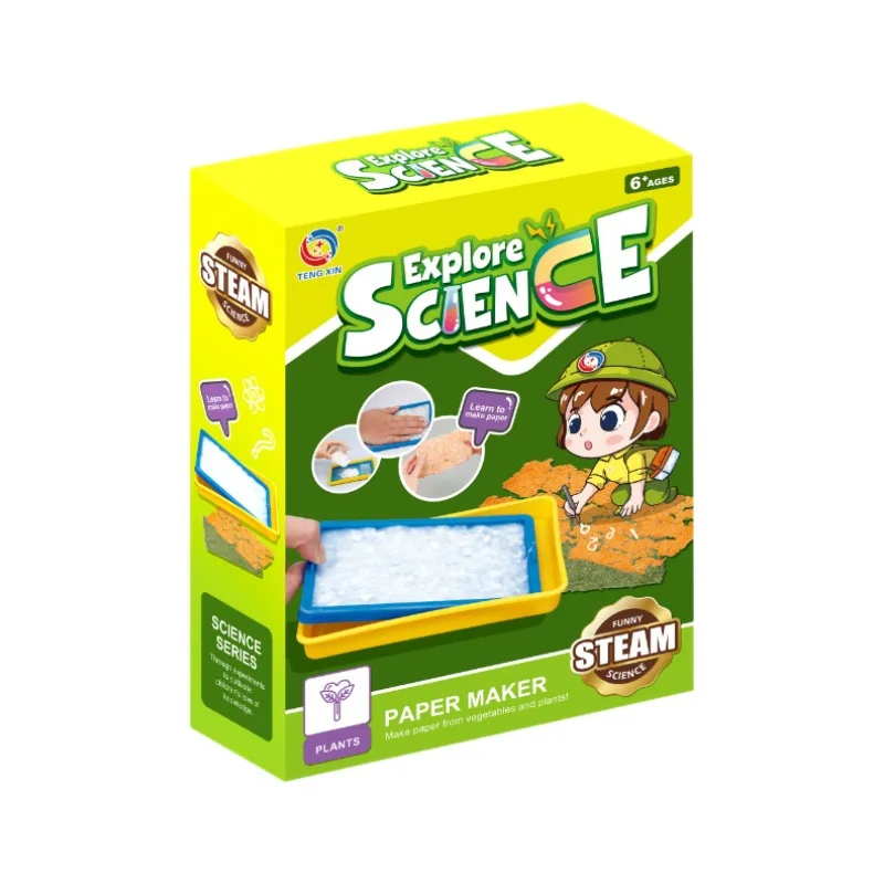 Wonderful Paper-Making Experiment Kit for Kids - DIY Pulp Science & Technology Craft Toy Materials