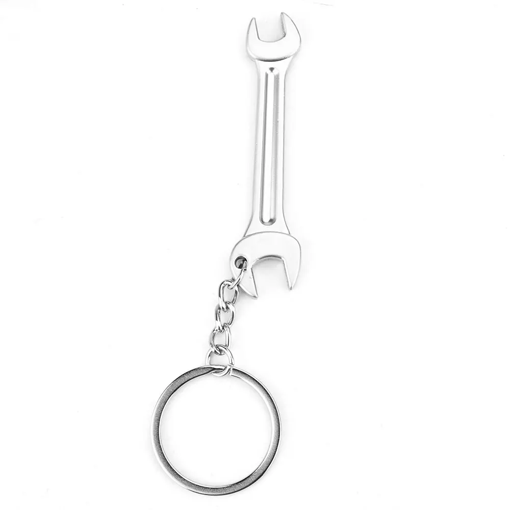 Chaveiros para homens, Car Bag Keyring, Outdoor Combination Tool, Portátil Mini Utility Pocket Clasp, Régua Martelo, Chave, Alicate, Pá, Homens