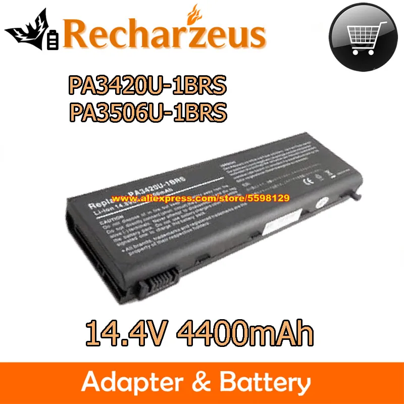 

14.4V 4400mAh PA3420U-1BRS Li-ion Battery PA3450U-1BRS PA3506U-1BRS For Toshiba Satellite L10 L15 L20 L25 L30 Series Tecra L2