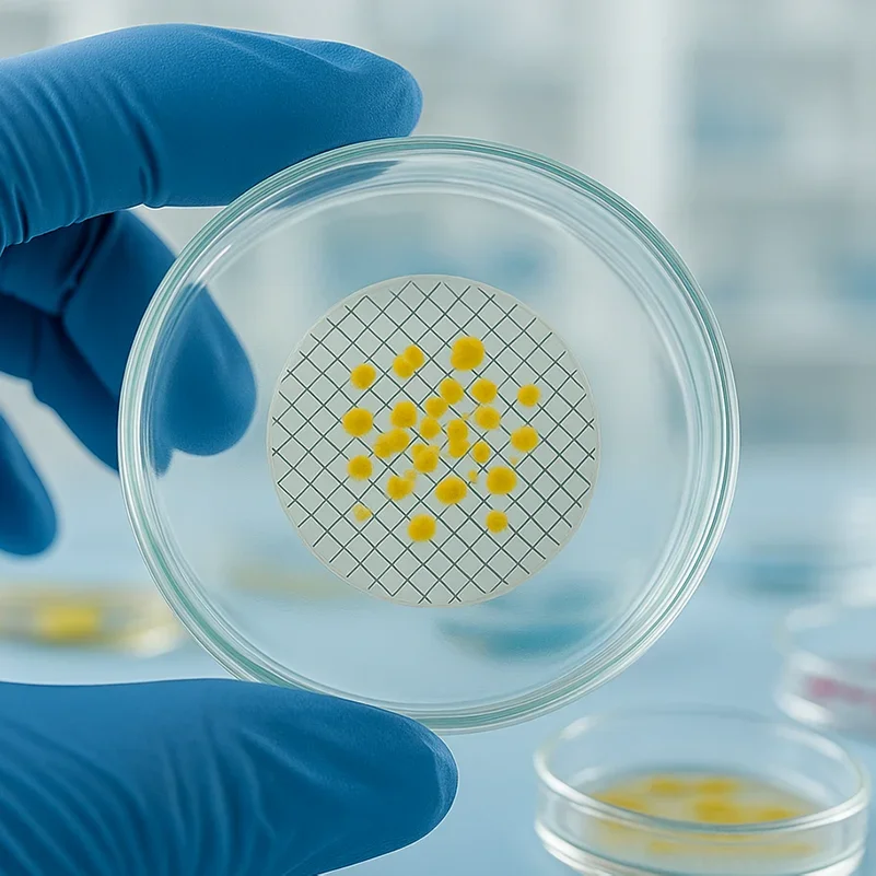 100 шт. мембранный фильтр MCE, смешанные целлюлозные дисковые фильтры, стерильные черные сетчатые гидрофильные фильтры 47 мм 0,45 мкм, индивидуальная упаковка