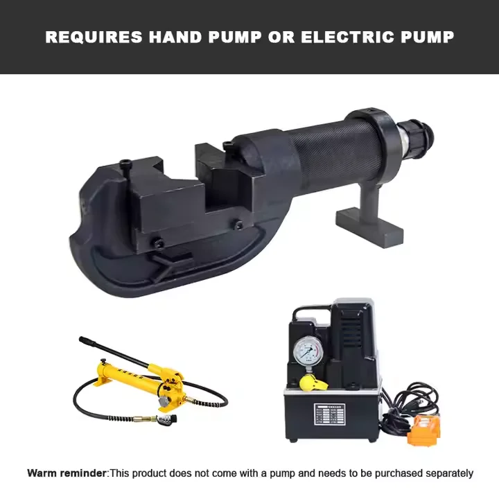 CHKJ-2025NEWCBC-25 Máquina de dobra de barra articulada hidráulica multifuncional de cobre tipo dividido, deformação zero em ba de cobre de 5 mm