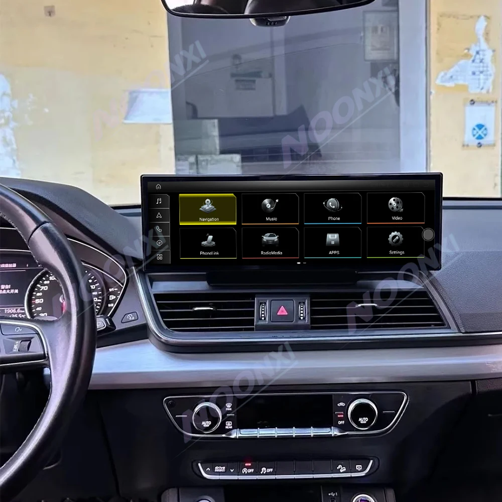 สําหรับ Audi Q5 Q5L 2018-2020 14.9 "CarPlay วิทยุเครื่องเล่นเพลงนําทางสเตอริโอรถ media Android Head Unit