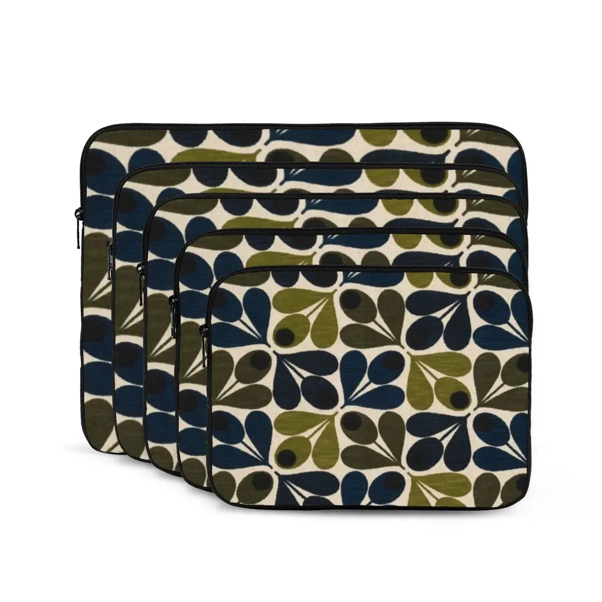 Abstrato bolota-orla kiely design notebook bolsa para portátil 10 12 13 15 17 Polegada bolsa para notebook tablet bolsa à prova de choque