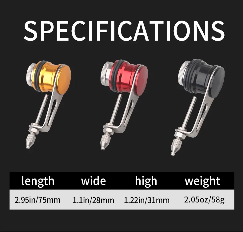 Edelstahl Vereinfachter Bobbin PR GT PR FG Knotenwickler Knotenmaschine für schnelle Carbon- und PE-Schnurbindung – Detail 2