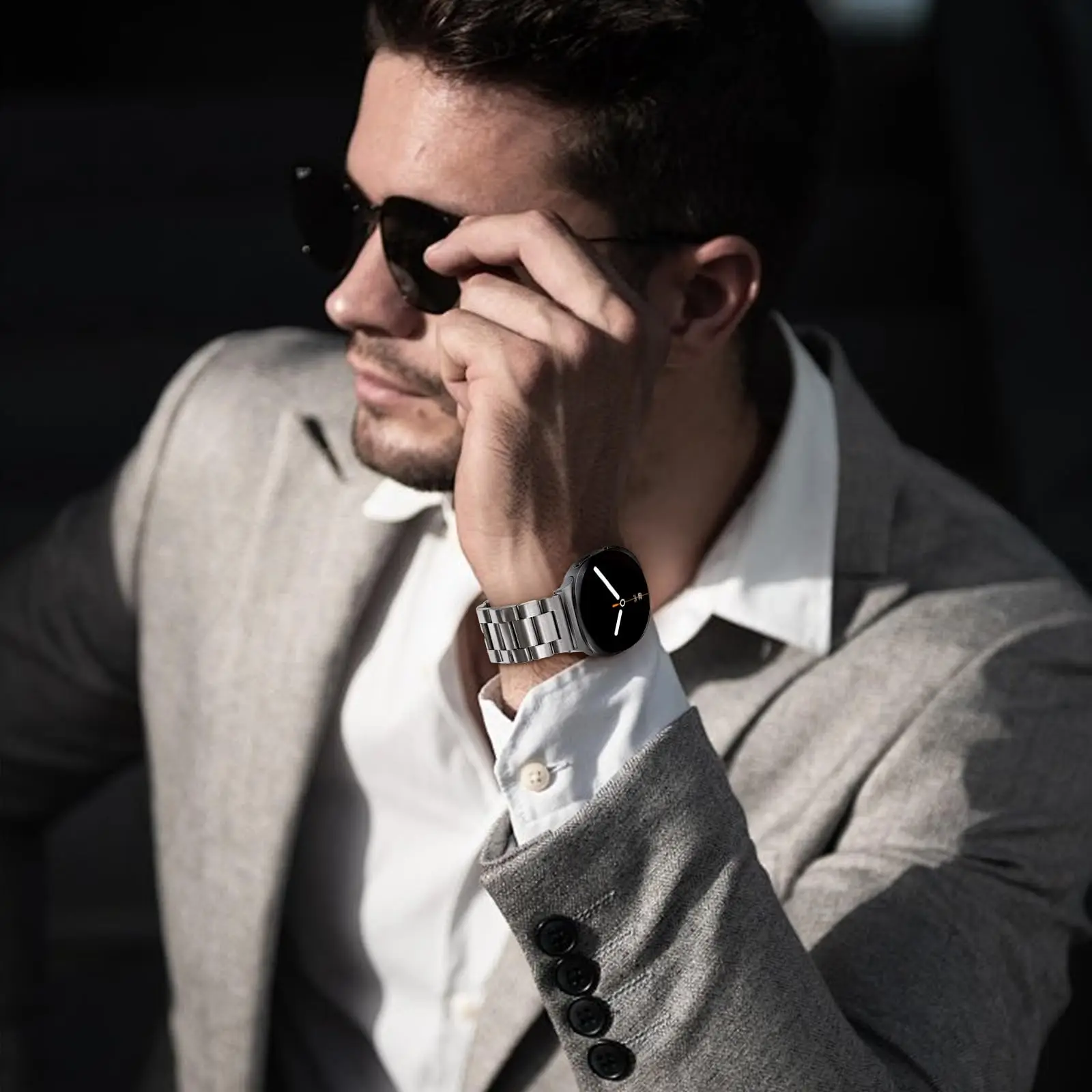 Stainless Steel Strap For Samsung Galaxy Watch 8 classic 46mm Metal Watchband Bracelet Correa For Samsung Watch 8 40mm 44mm band