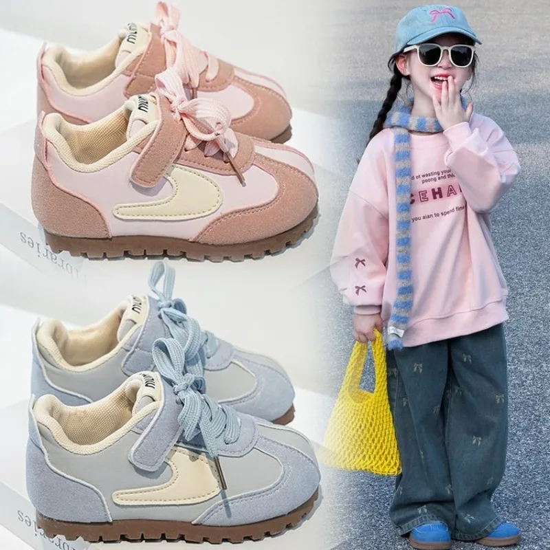 

Новые детские повседневные туфли Весна 2026: Мужские туфли, нескользящие, на мягкой подошве, удобные детские туфли