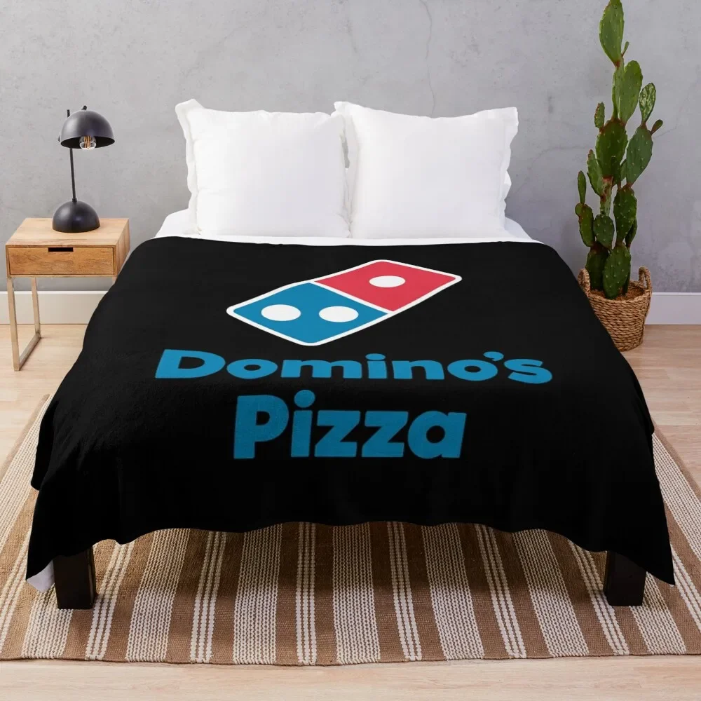 

Dominos Pizza Throw Blanket Machine Washable Soft Warm Blanket
