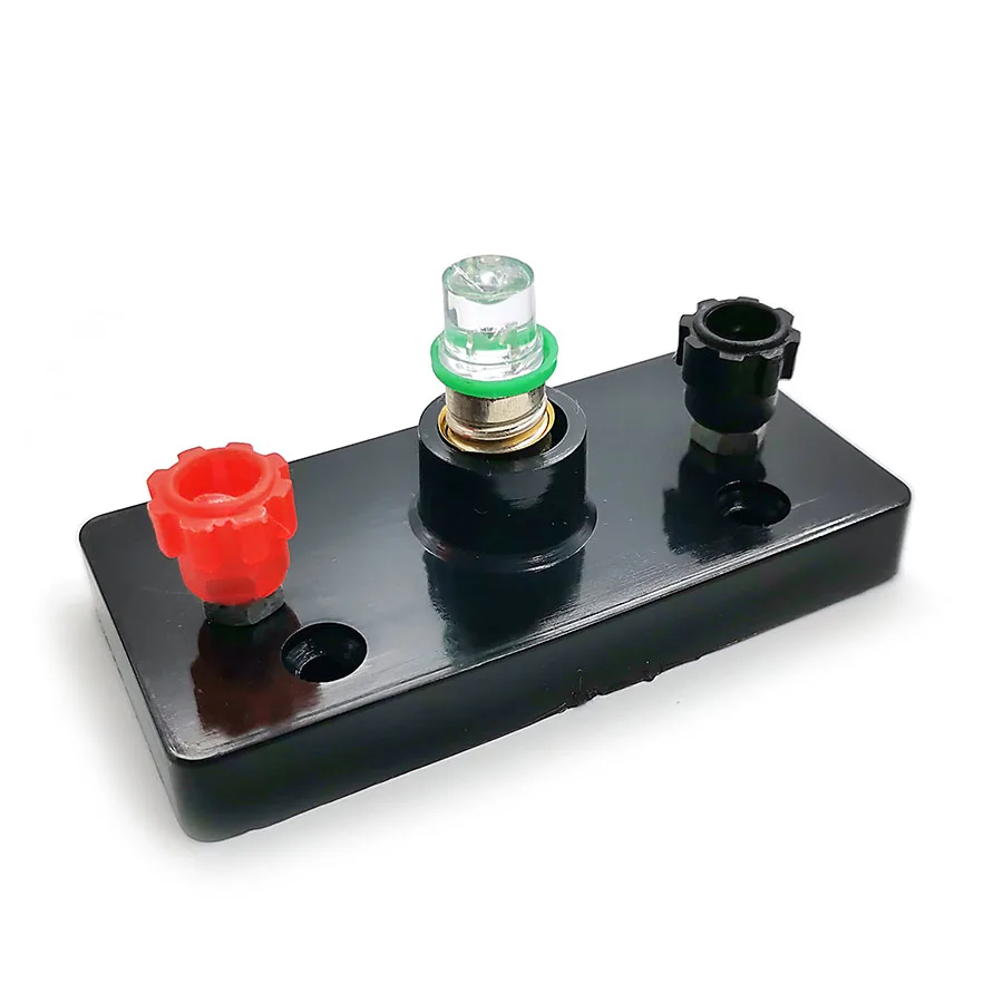 Student Physical Electric Experiment of Teaching Instrument Equipment AA Battery Box / Lamp Base / Switch