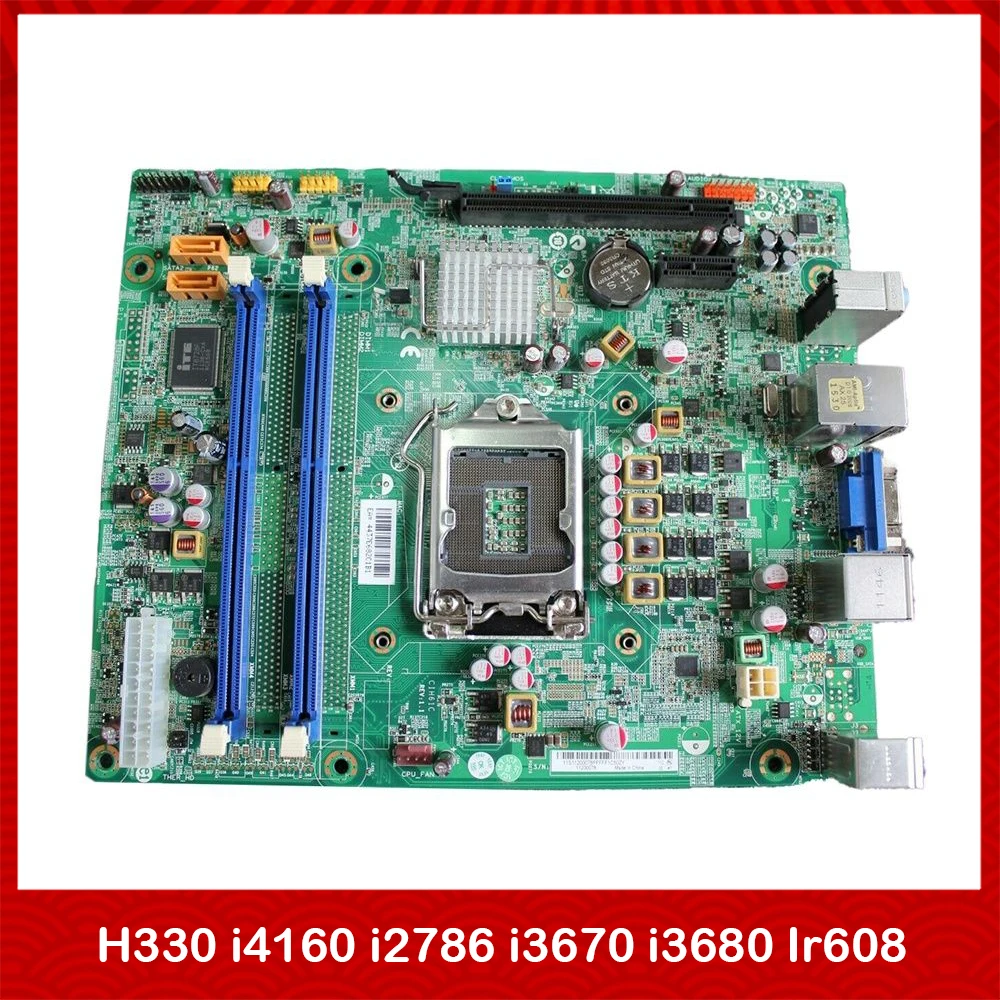 Desktop Motherboard For Lenovo H330 i4160 i2786 i3670 i3680 Ir608 CIH61C REV:1.1 Perfect Test Good Quality