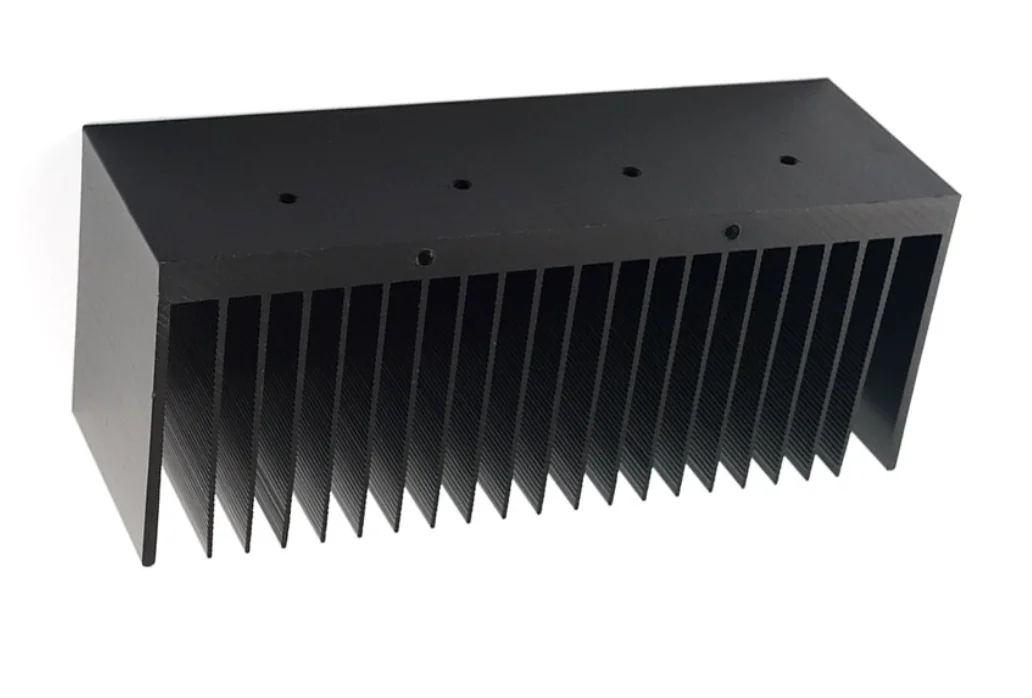 Black Aluminum Alloy Heat Sink 50x150x60mm Oxidized Suitable for LM1875 TDA7293 LM3886 Audio Amplifier Heat Sink