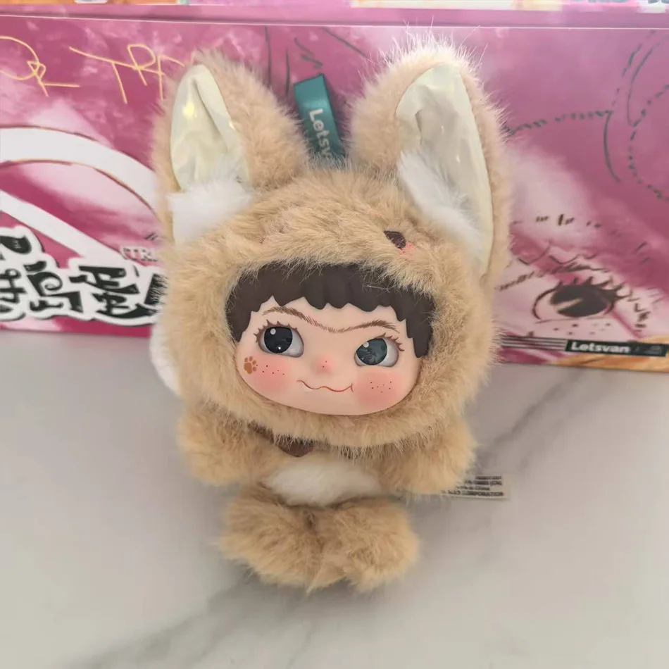 Blind Box Doll Gift Toy WakukuV2 Fox Trendy Fun Party Series Cute Action Mystery Box Figure foCute Doll Bag Mystery Box Pendant