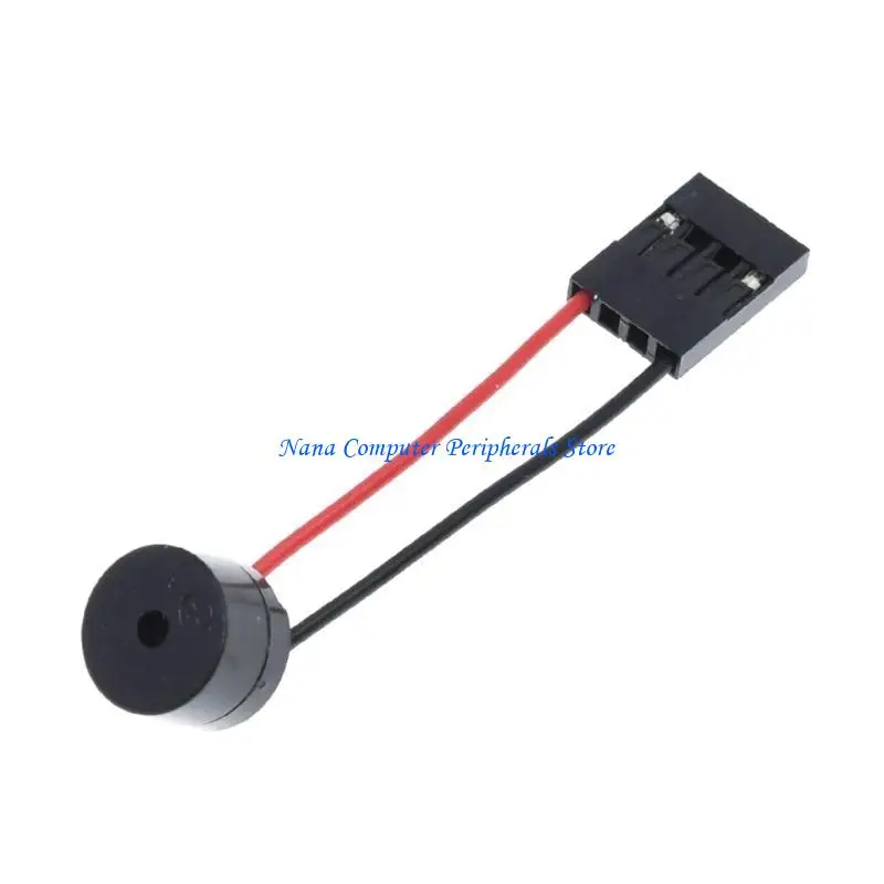 F68C 5Pcs 미니 플러그 스피커 PC 컴퓨터 마더보드 케이스 부저 보드 경고음