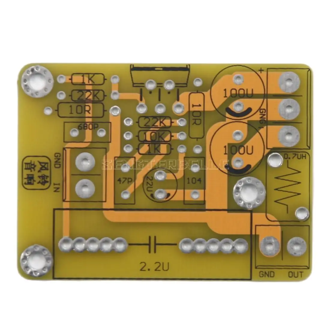 DIY LM1875 Mono HIFI Home Audio Amplifier Board PCB