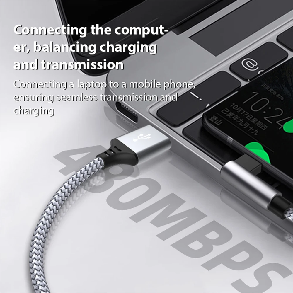 NNBILI USB نوع C شحن سريع 1 متر 2 متر 3 متر 5 متر 8 متر تمديد كابل شحن للهاتف سامسونج Xiaomi ممن لهم OnePlus VR كاميرا سلك البيانات