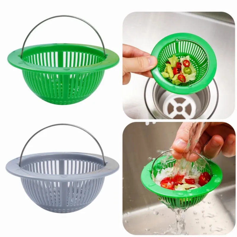 Sink Strainer Grid Filter Drain Hole Filter Mesh Protection Against Clogging Trap Waste Screen Hair Catcher Kitchen Accessories