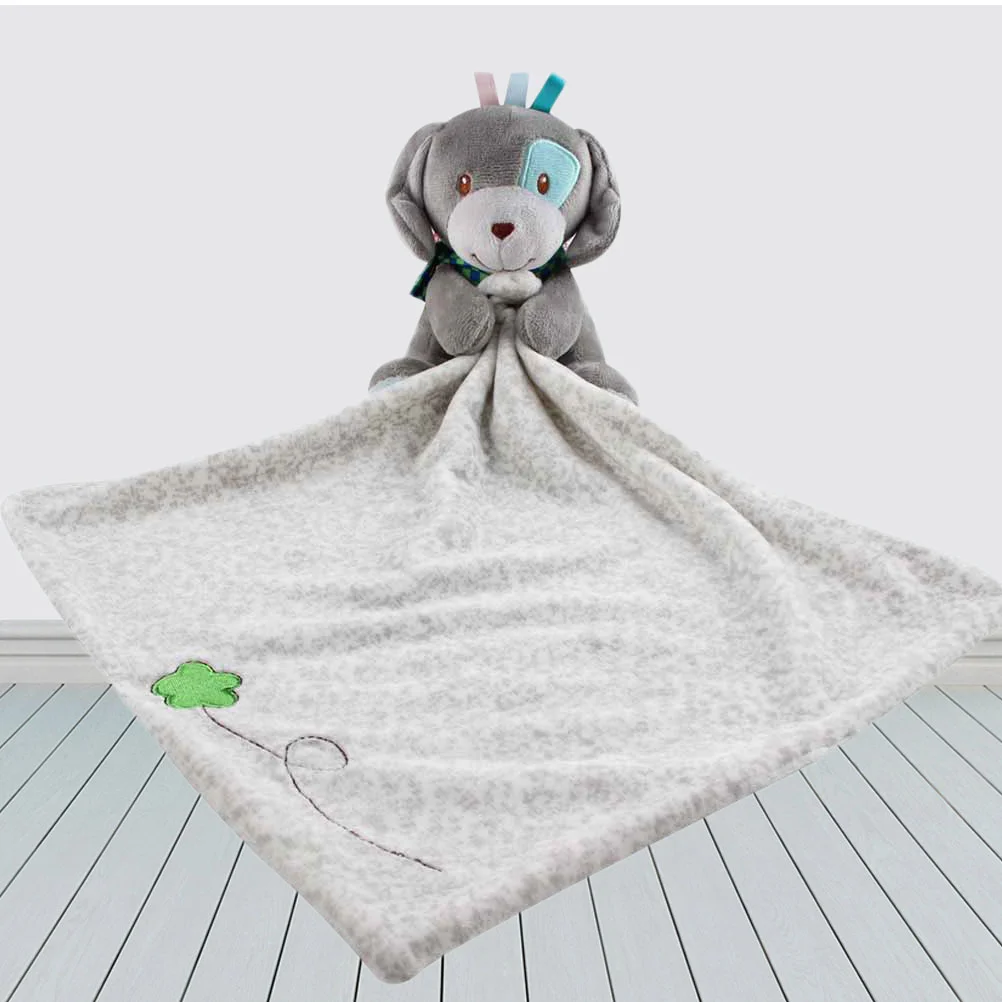Baby Bib Beautiful Toy Animal Cotton Bib Towel Feeding Bib for Newborn Baby (Dog Pattern) Newborn Bibs