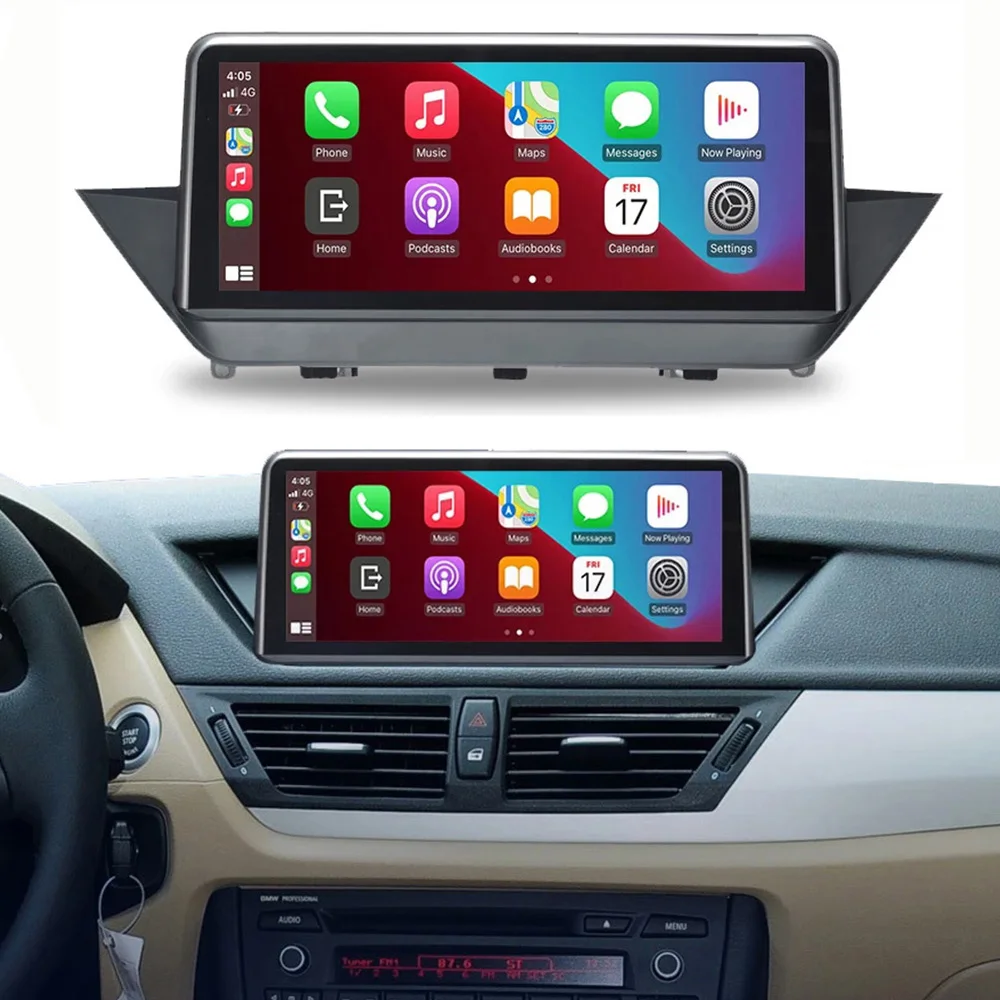 Wireless Linux Carplay Android Car Multimedia Screen X1 E84 CIC Navigation Video Playback Car Radio Screen I Drive