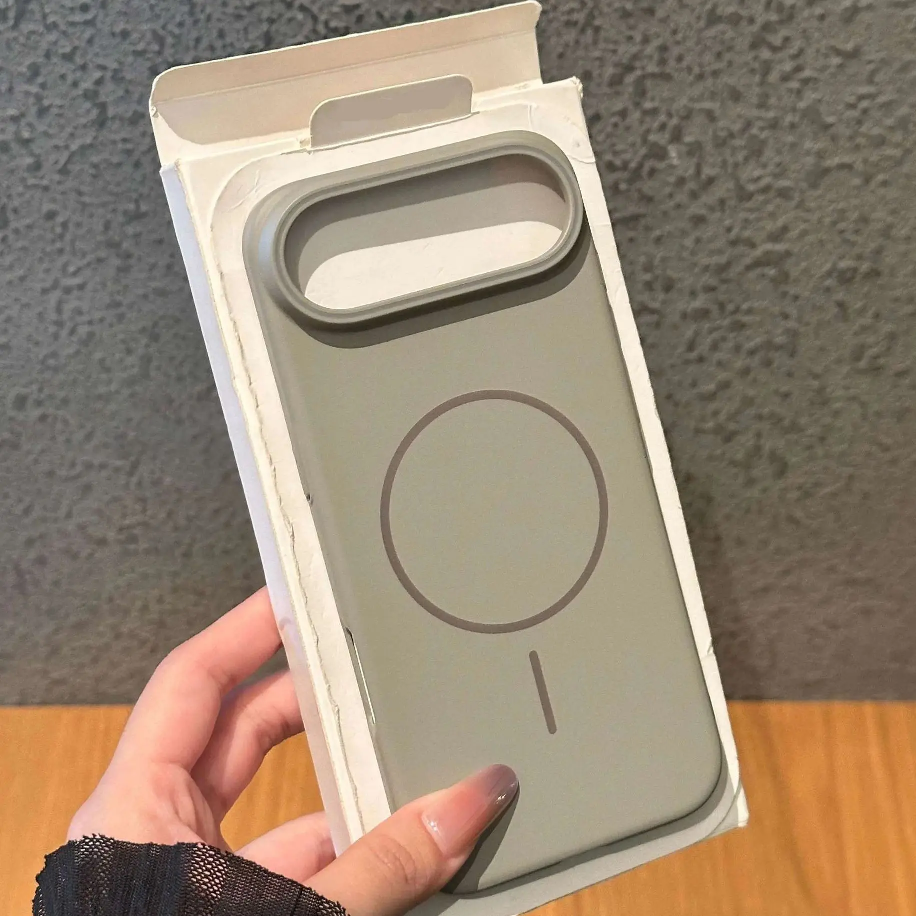 حافظة أصلية غير لامعة لهاتف Magsafe لهاتف iPhone 17 Air 16E 16 15 14 Plus 13 12 Mini 11 Pro XR X XS Max غطاء مغناطيسي رفيع #3