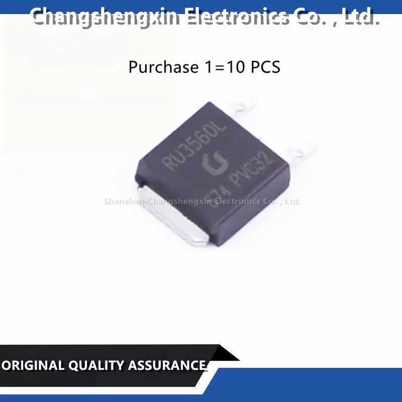 10PCS RU3560L brand new original N-channel 50A 40V SMT TO-252 MOSFET field-effect transistor