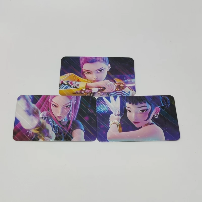 30pcs KPop Demon Hunters Card Anime Peripheral Commemorative Popular Collection Photos Paper Card Boy Toy Birthday Gift Postcard