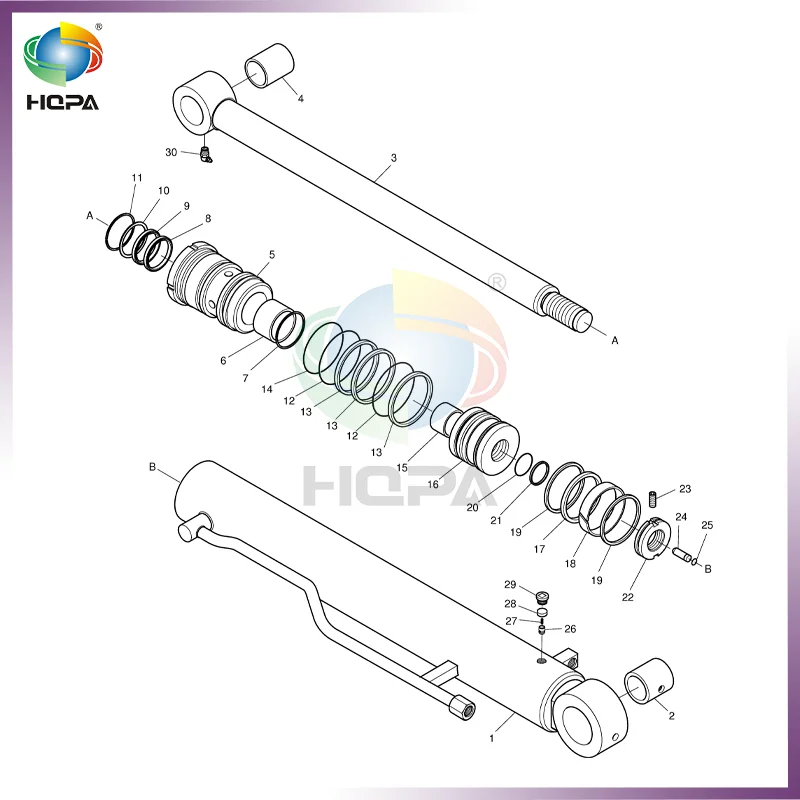K9005880 401107-00325A ARM/BUCKET CYLIDNER SEAL KIT FOR DOOSAN B55W-2 DX53W DX55 DX55W DX60R DX60W DX62R-3 DX63-3 E55W E60 E62