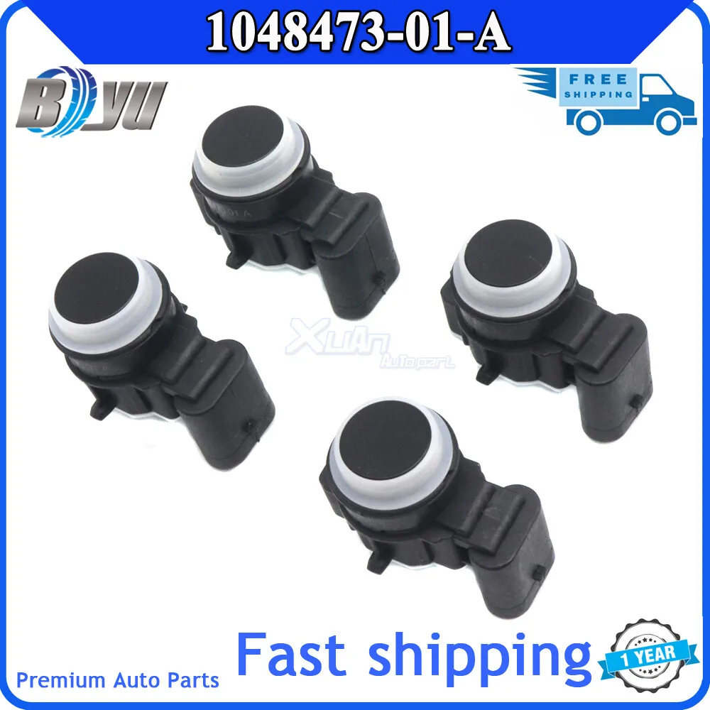 

4PCS PDC Parking Sensor Bumper Reversing Radar 1048473-01-A For Tesla Model S Model X 104847301A 0263033399 0263033335