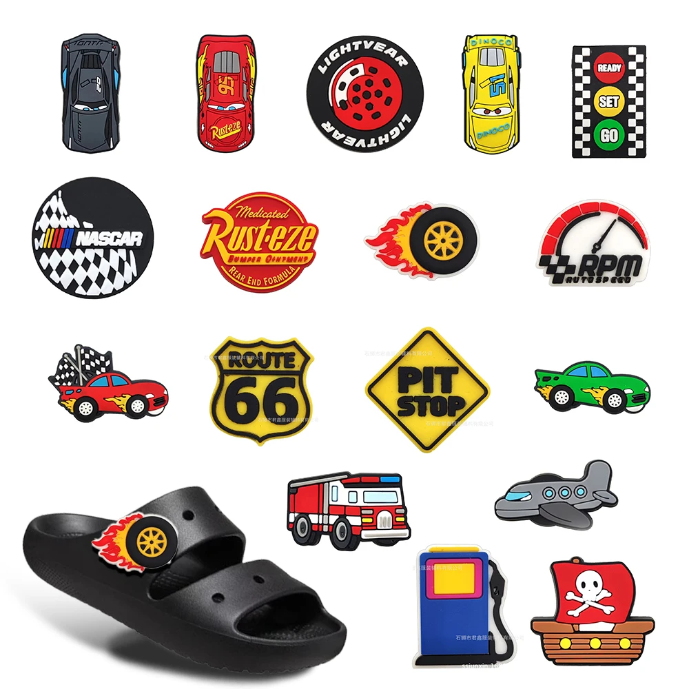 disney-lightning-mcqueen-осенние-подвески-для-обуви-микс-набор-для-рукоделия-«сделай-сам»-для-детей-геологическая-археология-хобби-сувениры-для-вечеринок-рождественские-подарки