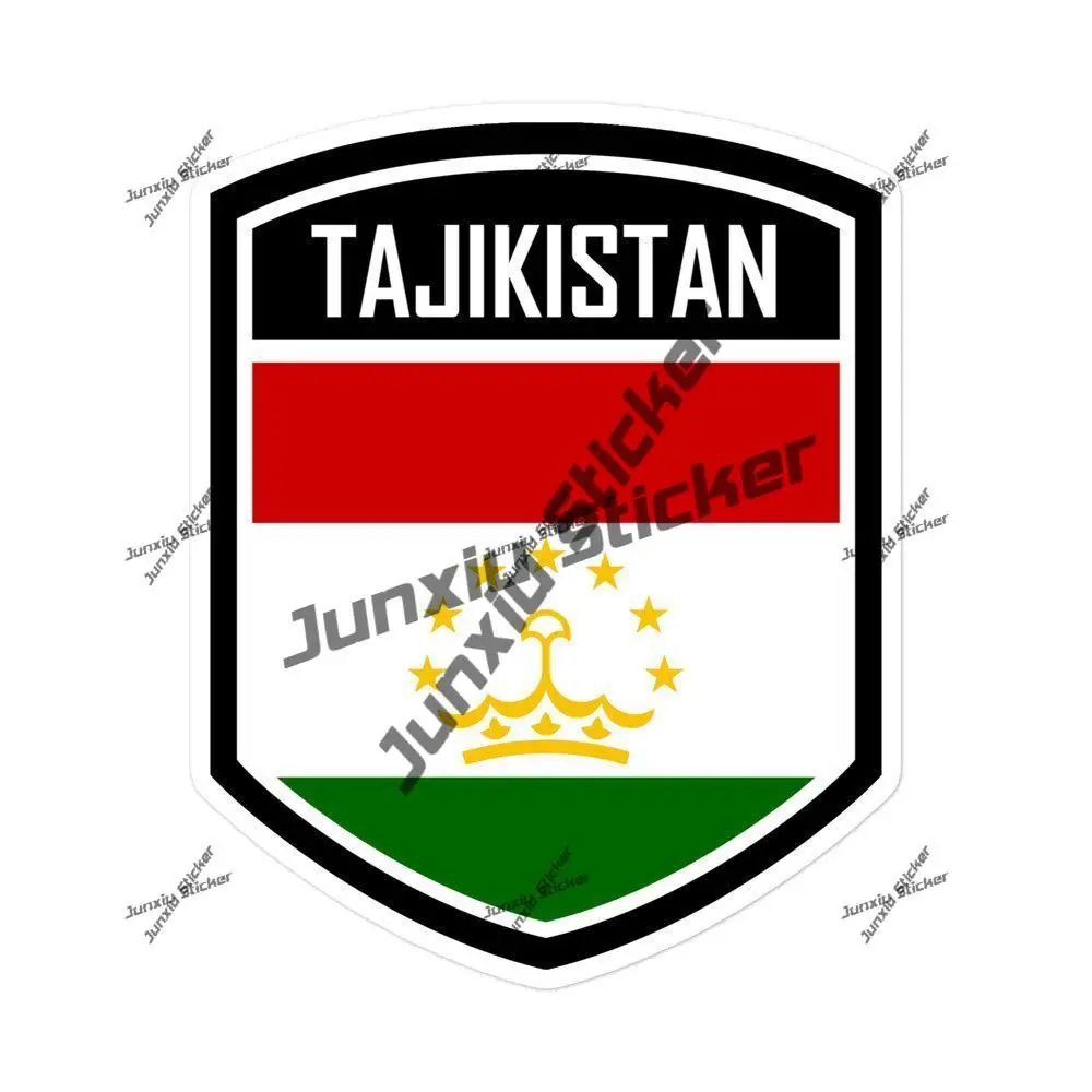 

Наклейка Таджикистана, флаг Таджикистана, эмблема, наклейки для автомобиля, защита от царапин, внешние аксессуары для автомобиля, бампера, грузовика, скоростной катер, топливо