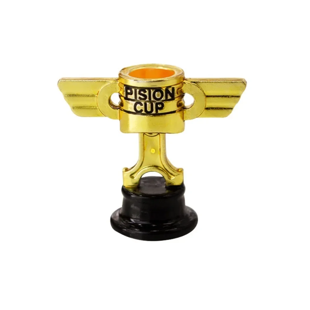 نموذج عالي الجودة كأس المكبس البلاستيك بطل جوائز الكأس الذهبية الألعاب الرياضية المنافسة كأس جائزة صغيرة للأطفال هدية