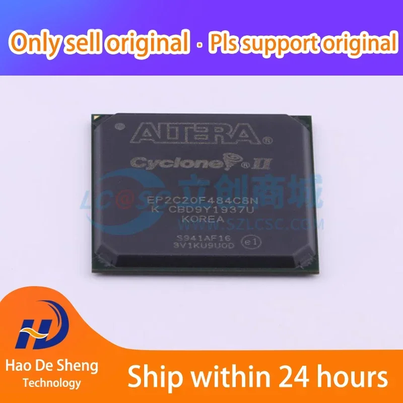 1PCS/LOT  EP2C20F484C8N   EP2C20F484C8    484BGA  New Original In Stock