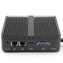 HYSTOU Mini Computer Intel NUC Celeron H3 J4125 ssd m.2 Pfsense Firewall Server windows11 pro key linux itx fanless mini pc