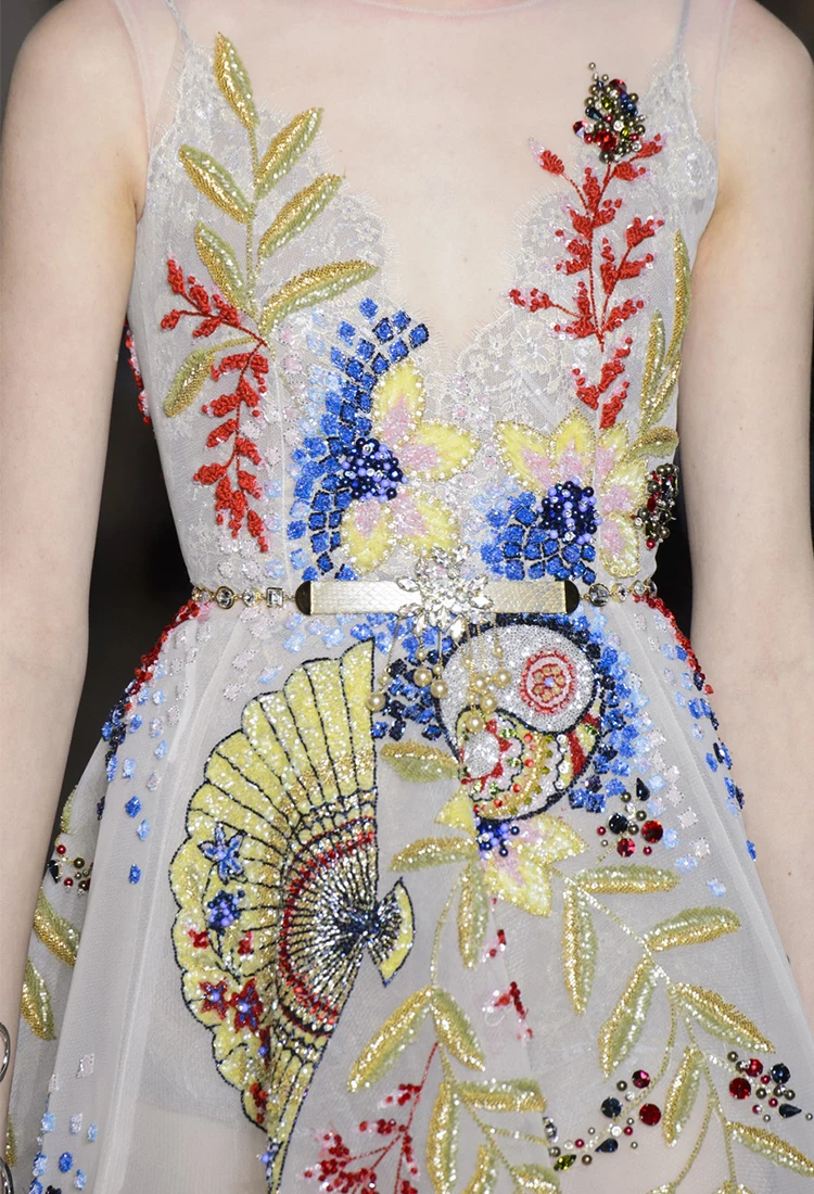 New Hot Sale Colorful Beaded Front short and Long Back فساتين السهرة vestidos de fiesta فساتين سهره evening dresses