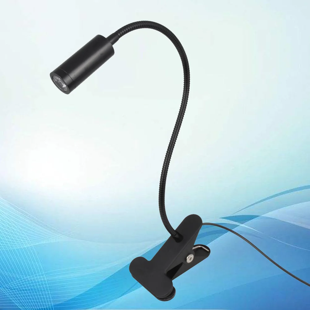 

LED 3W Clip Lamp Flexible Swing Arm Reading Light USB Powered Work Spotlight LED Lamp Reading Light