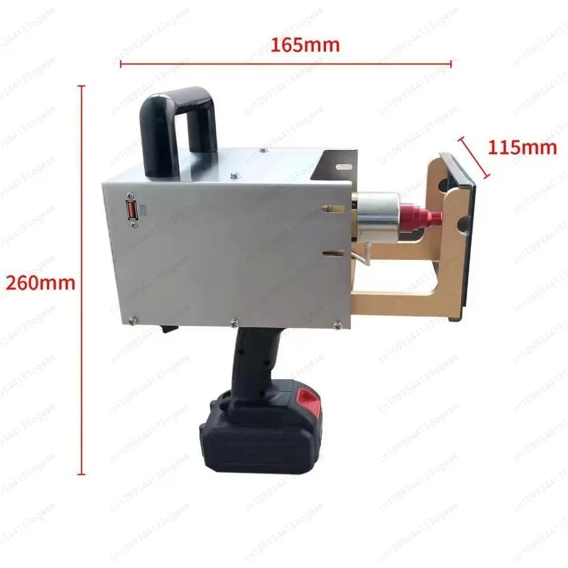 Battery Type Portable Handheld Lithium Battery Electrical Dot Pin Marking Engraver Machine 110V/220V
