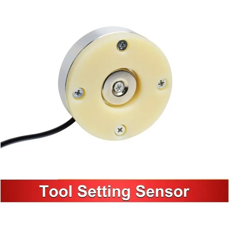PORK-CNC Z-Axis Tool Setting Touch Plate Probe CNC Wireless Tool Setting Sensor Milling And Engraving Machines Tool Setting