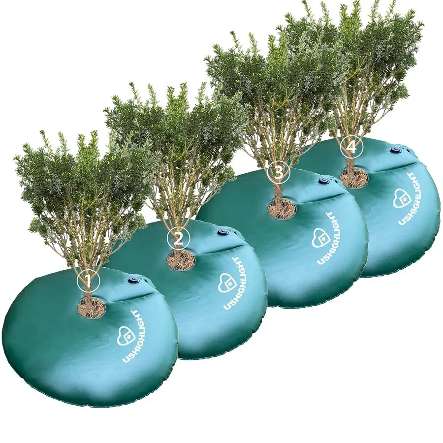 

Tree Watering Ring, Tree Watering Bags Slow Release 20 Gallon, Tree Bags for Watering for Slow Drip 6 to 9 Hours, LowProfile Wat