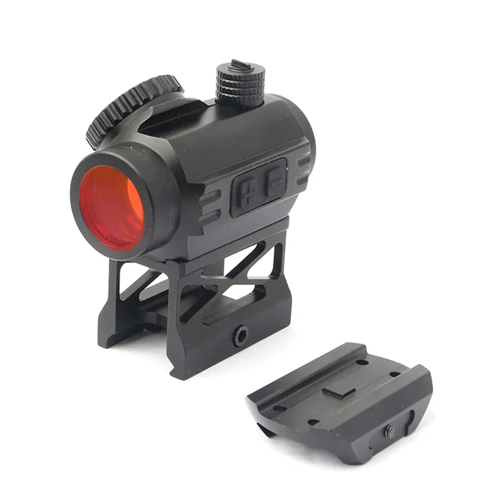 

TK-1 New 1X20 Green Dot Red Dot Changable 4 MOA Reflex Sight with Illuminated Reticle For 20mm Picatinny Weaver Rail Hunting