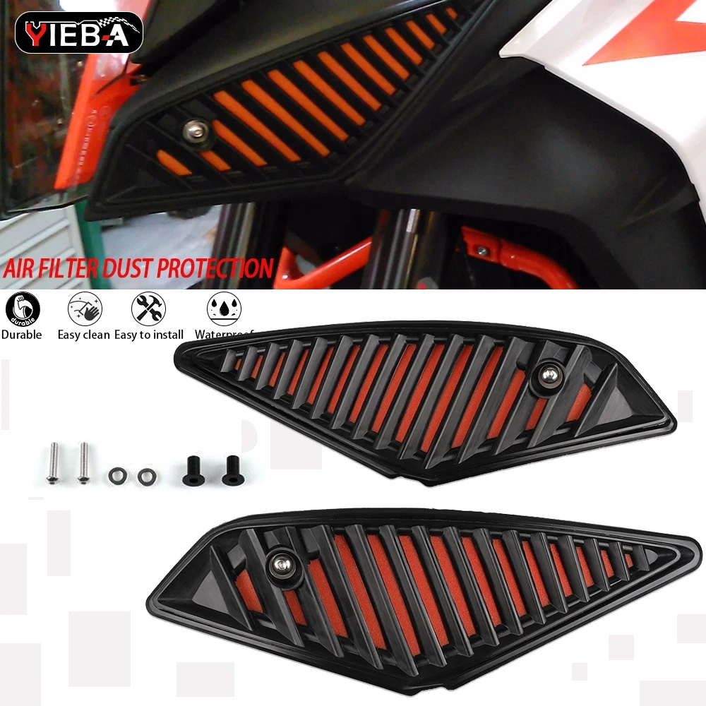 For KTM 1290 Super Adventure S R 2017 2018 2019 2020 Motorcycle Accessories Air Filter Dust Guard Protection Grille Grill Cover