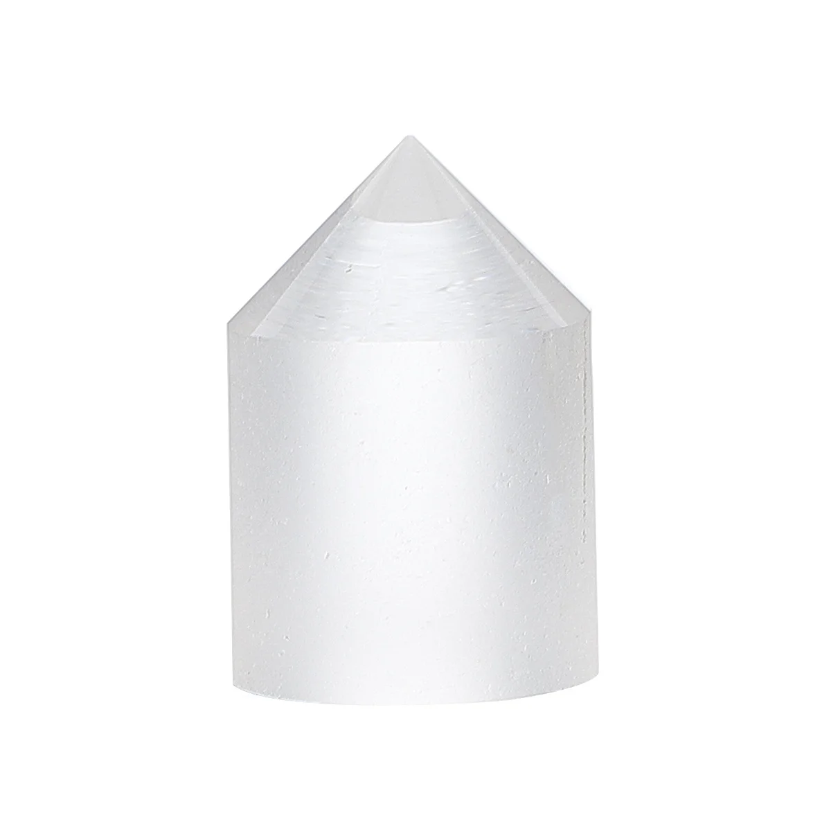 

Optical Circular Cone Prisms Set Clear Crystal Durable Optical Teaching Photography Supplies Conical Lens Sensor Research
