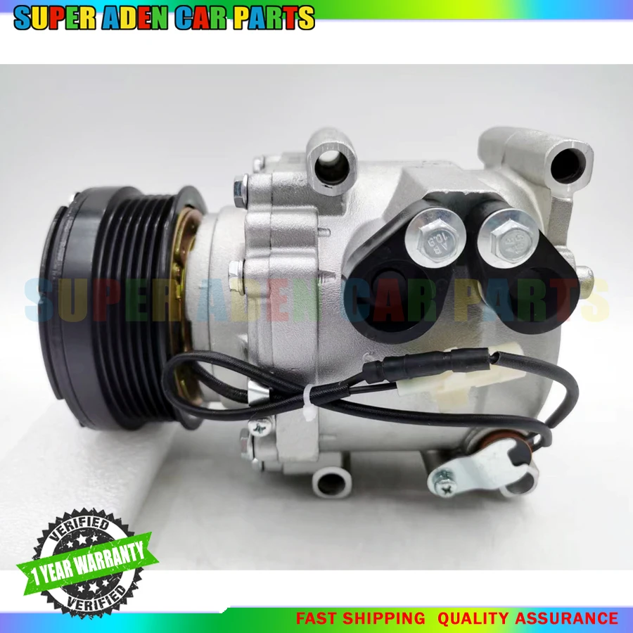 A/C AC Cooling Compressor for Lifan Solano I 520 620 2008–2014 LBA8103100B1 WXH-086-16 WXH-086-16Z XK06-015-00027 LBA8103100B1