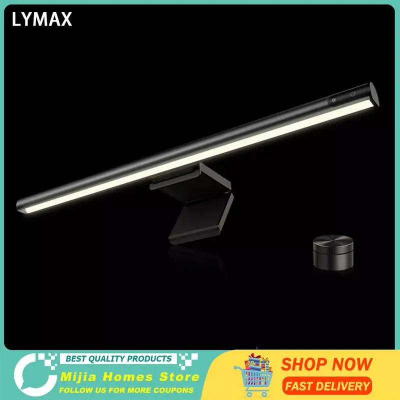 LYMAX LED Desk Lamp Screen Bar Display Hanging Light Eyes Protection PC Computer Monitor Light Bar Dimmable Reading Screen Lamp