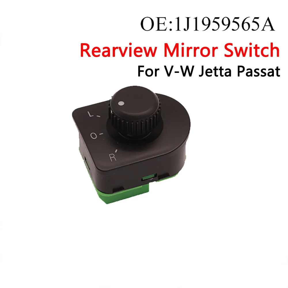 Rearview Mirror Switch Suitable for Volks-wagen Jetta Passat 1998-20061J1959565A High Quality Easy to Install  Auto Parts