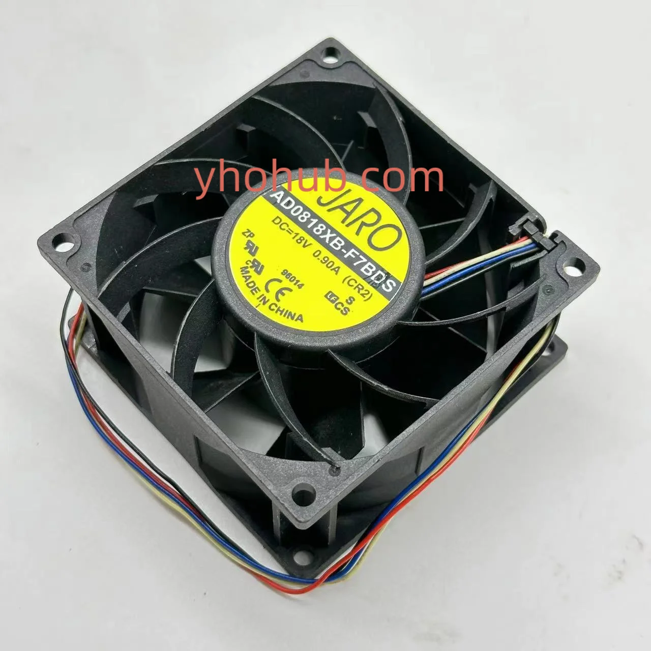 ADDA AD0818XB-F7BDS DC 18V 0.90A 80X80X38mm Server Cooling Fan